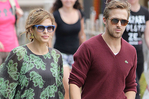 Ryan Gosling And Eva Mendes Spotted In Niagara Falls