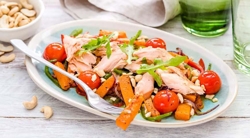 Салат с горбушей рецепт с фото очень вкусный