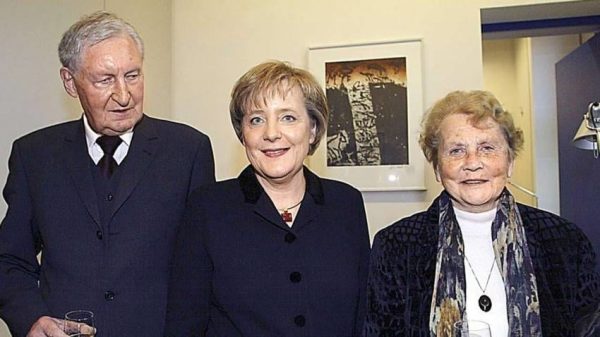 Ангела Меркель с родителями