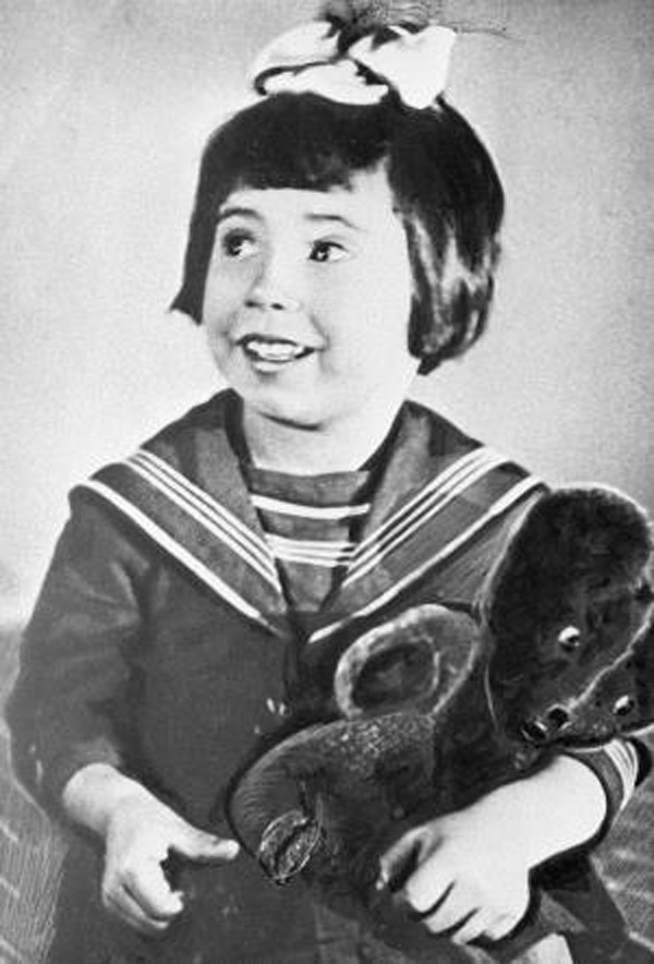 Актриса Татьяна Самойлова в детстве