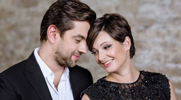 Виктория Талышинская со своим мужем