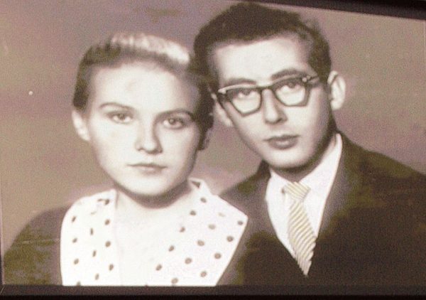 Мария Пахоменко и Саша Колкер (муж) в юности
