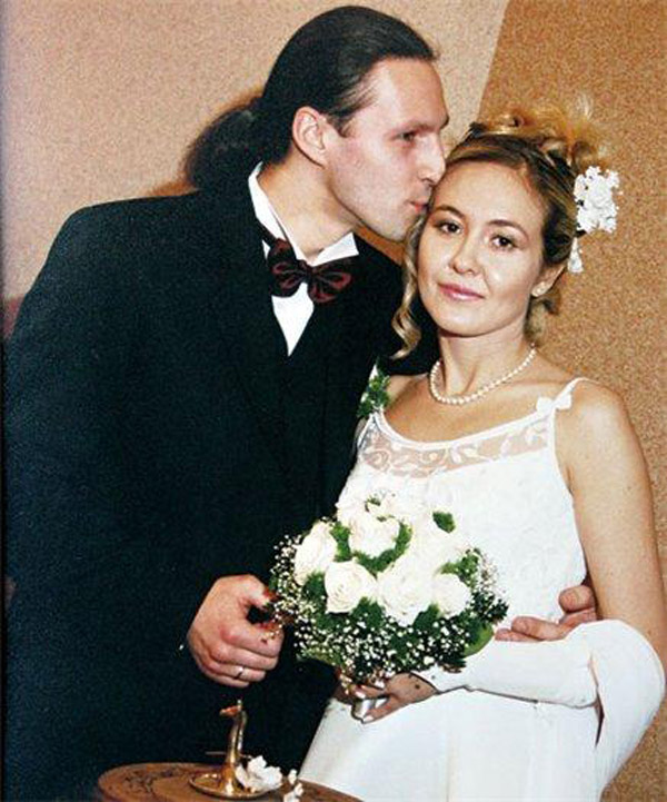 Василиса Володина с мужем Сергеем