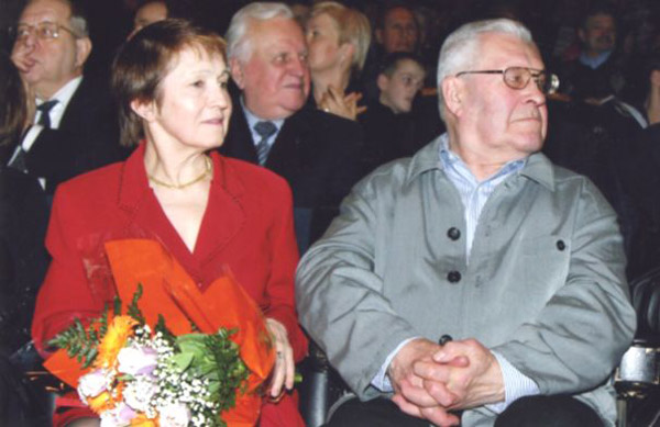 Тамара Москвина с мужем