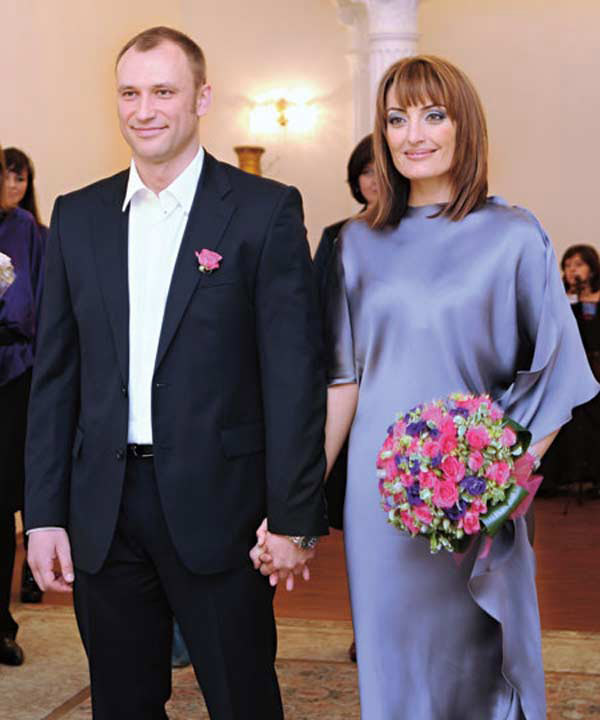 Константин Соловьев со второй женой Евгенией Ахременко