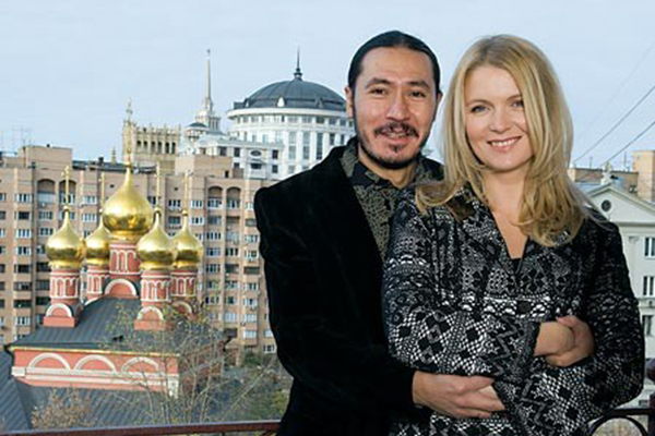Анастасия Немоляева с мужем Вениамином Скальниковым