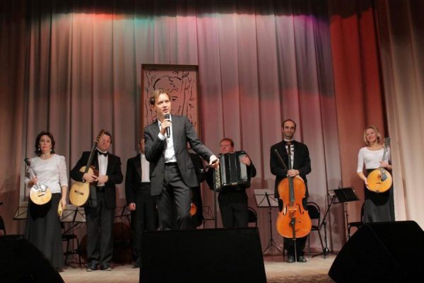 Олег Погудин на концерте