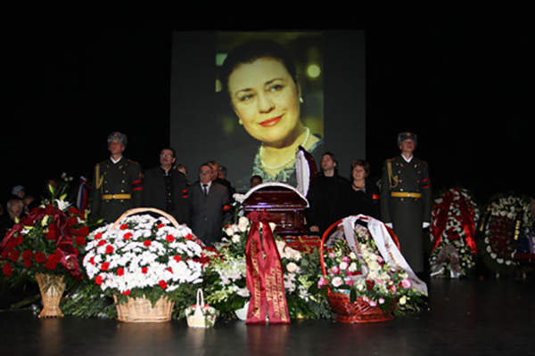 Похороны Валентины Толкуновой