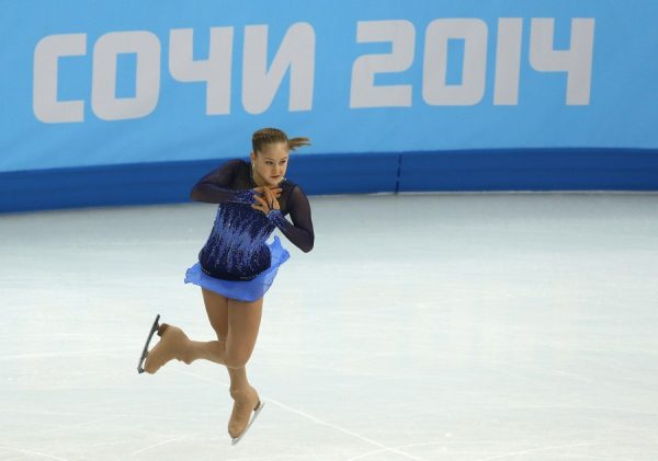 Юлия на Олимпиаде в Сочи