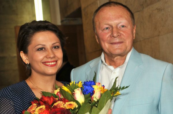 Борис Галкин со второй женой Ириной Разумихиной