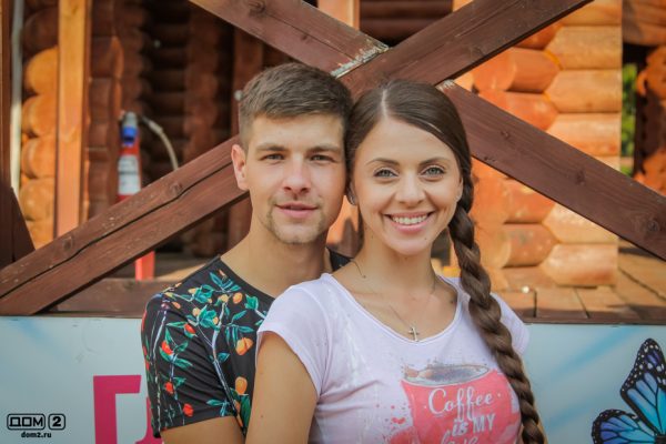 Ольга Рапунцель и Дмитрий Дмитренко на проекте Дом 2