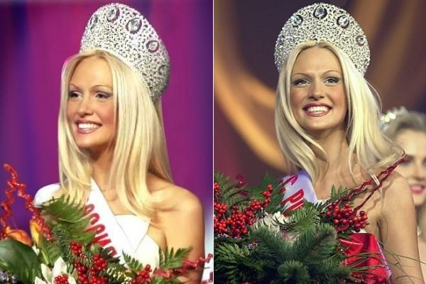 Виктория стала победительницей конкурса "Мисс Россия" в 2003 году