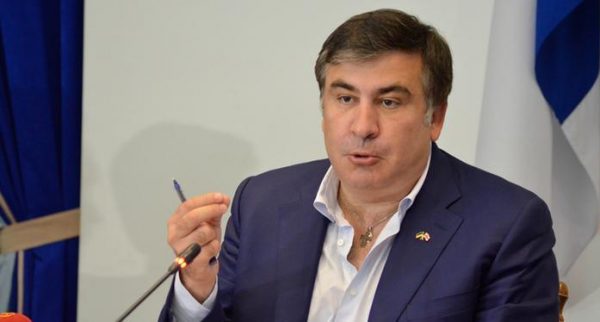 Фото: Михаил Саакашвили во время выступления