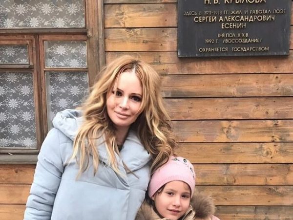 Дана Борисова со своей дочерью