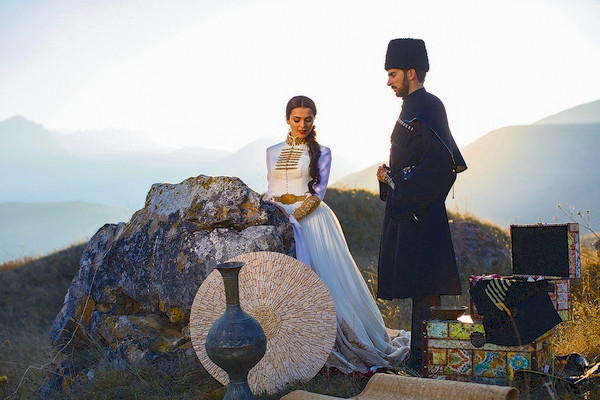 На свадьбе Стефано придерживался всех национальных традиций Северной Осетии