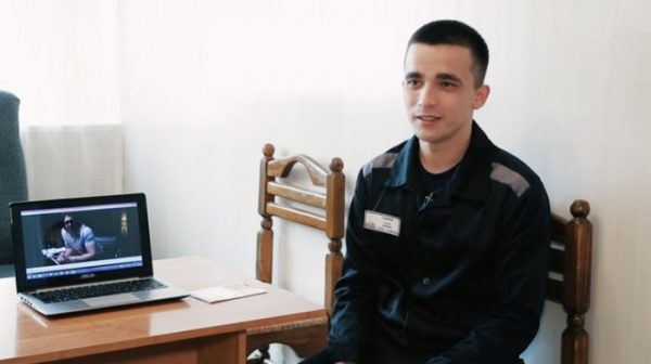 Сергей отбывает 10 лет в колонии строгого режима
