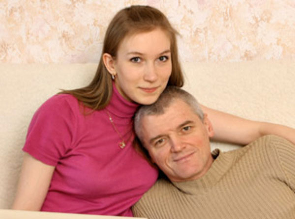 Сергей Плотников с женой Дариной