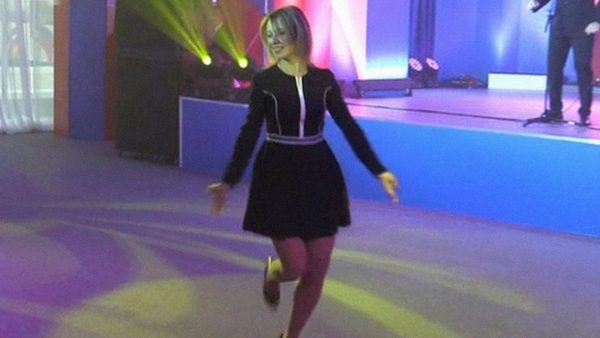 Захарова танцует "Калинку" на саммите в Сочи