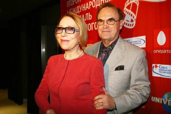Инна Чурикова и ее супруг Глеб Панфилов