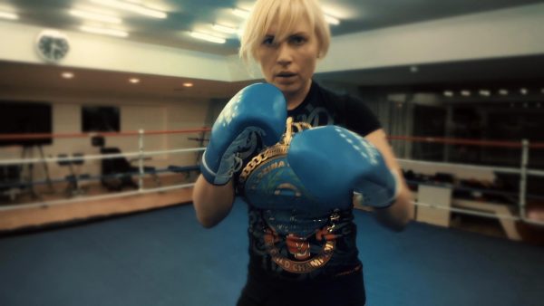 Наталья Рогозина на тренировках
