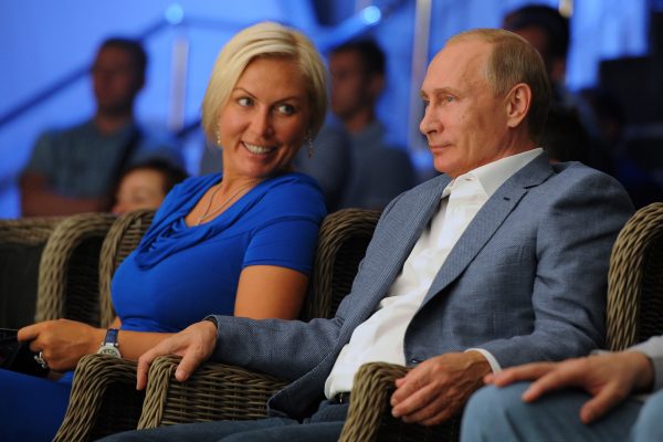 Наталья Рогозина и Владимир Путин 