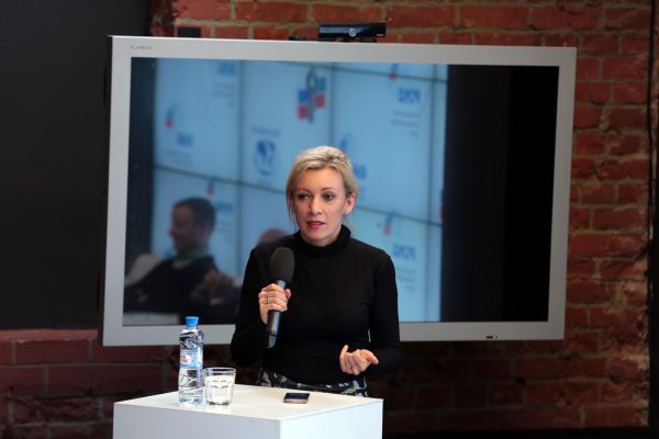 Заместитель директора Департамента МИДа - Мария Захарова