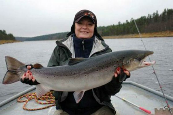 В свободное от работы время Марина Ковтун отдает предпочтение рыбалке