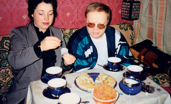 Н. Годовиков со своей третьей женой Людмилой