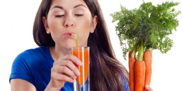 Морковный сок улучшает зрение