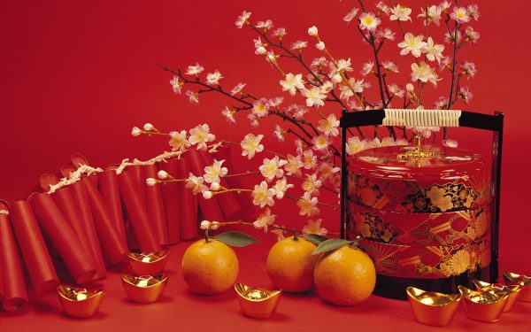 Мандарины являются олицетворением китайского Нового года