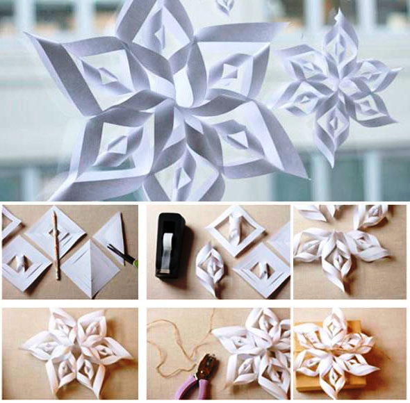 Снежинки на Новый год своими руками из бумаги: схемы, фото и советы по изготовлению