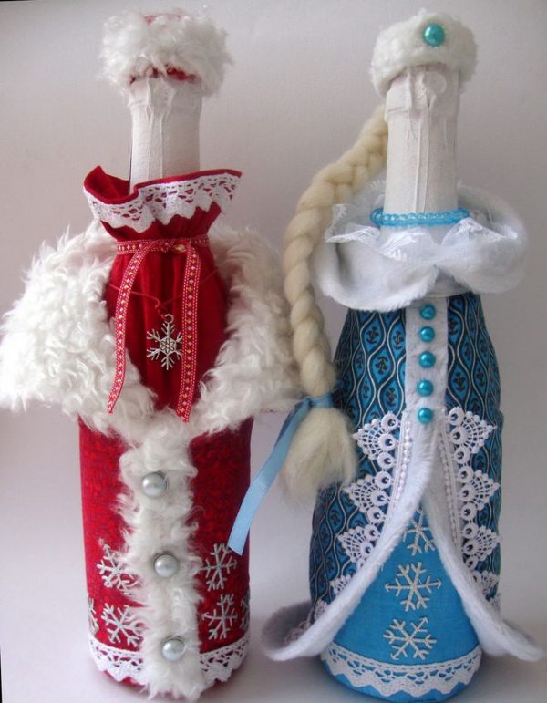 Декор "Дед Мороз" и "Снегурочка"