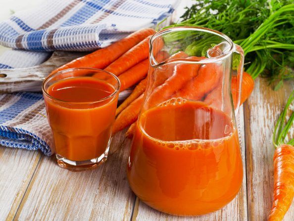 Морковный сок нужно пить в небольших количествах, чтобы не навредить своему организму