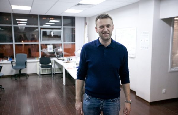 Алексей Навальный в офисе "Фонда борьбы с коррупцией"