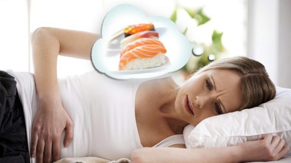 Отравление пищей может привести к выкидышу во время беременности