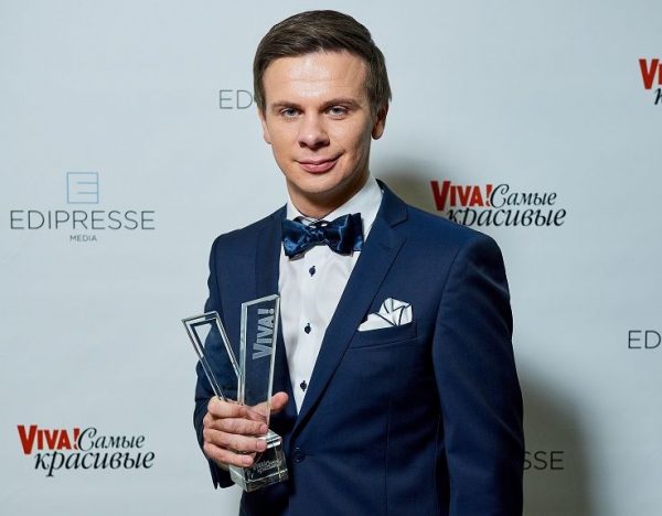 Комаров получил премию "Самый красивый мужчина года"
