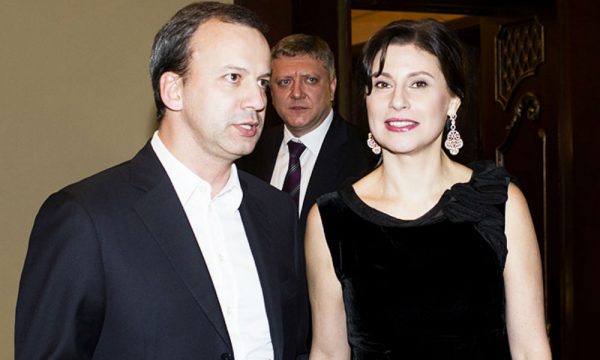 Дворкович с женой 