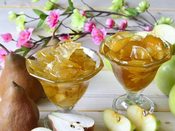 Варенье из яблок и груш в мультиварке