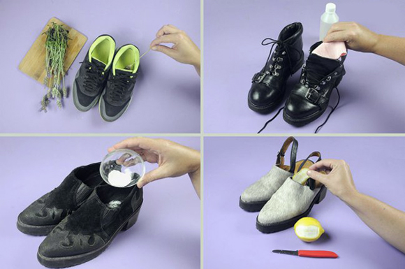 Как убрать запах с обуви