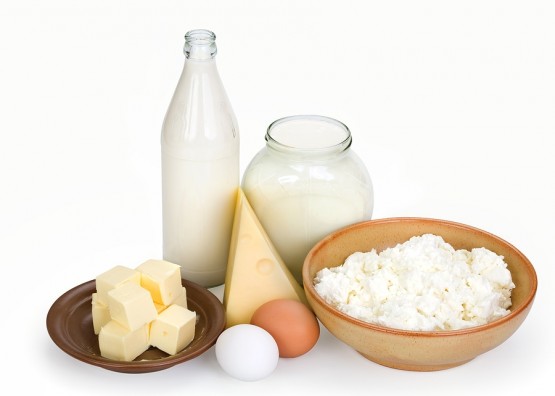 Витамин А в молочных продуктах