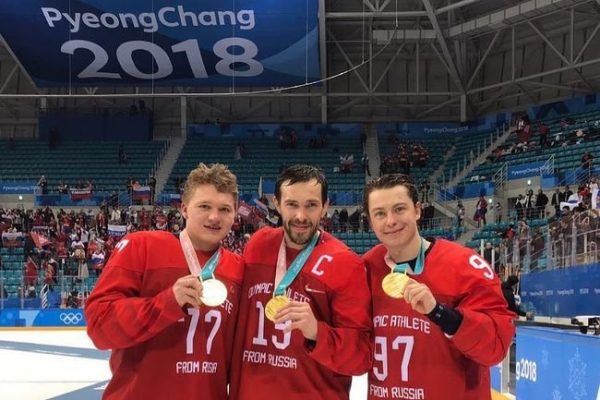 Известный хоккеист со своей командой стали победителями на Олимпийских играх в Пхенчхане