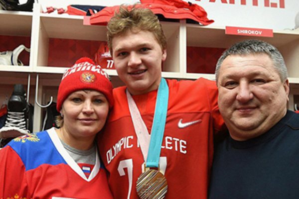 Кирилл со своими родителями