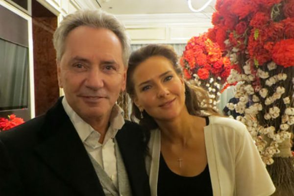С мужем Владимиром Киселевым