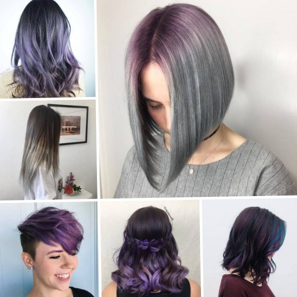 Purple-Hair-Colors-for-Short-Hair-in-2018