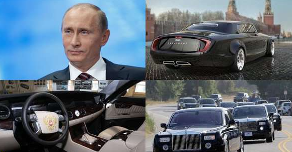 В 2018 году Путин получит машину проекта «Кортеж»