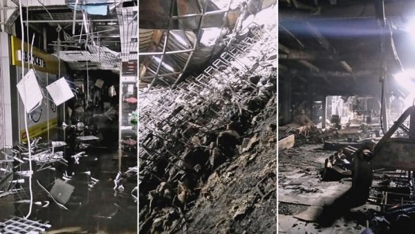Последствия пожара в ТЦ в Кемерово