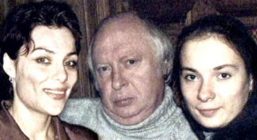 Ободзинский с дочерьми - Анжелой (слева) и Валерией (справа) .