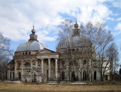 Заброшенный храм Казанской иконы Божией Матери