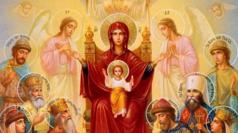 Молитва Богородица Дева радуйся - текст на русском языке
