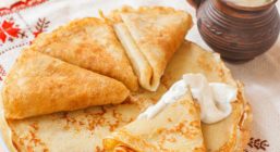 Блины на молоке рецепт с фото пошагово с дырочками